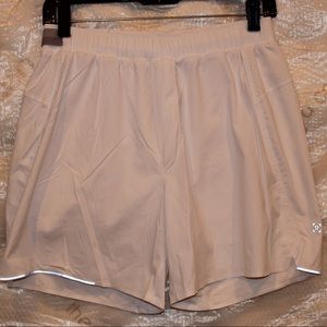 Men’s White Running LuluLemon Shorts